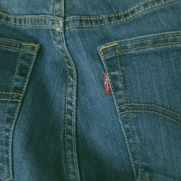 Levi’s 511 Jeans Womens 28x30 Performance Blue Slim Fit Denim Size 16 - Picture 10 of 10